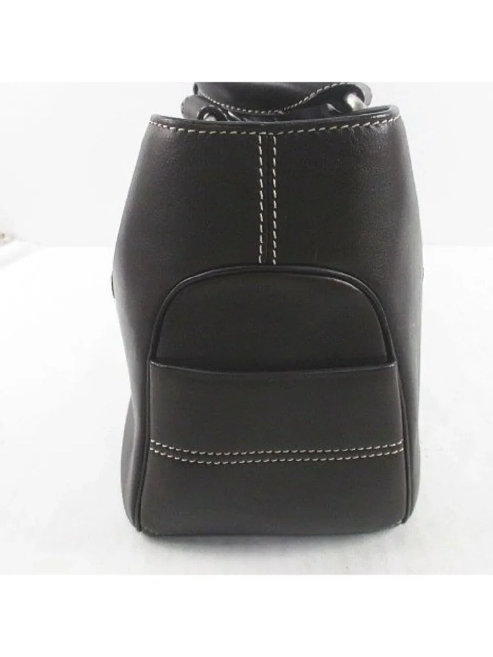 Celine Boogie Tote Brown Leather 46